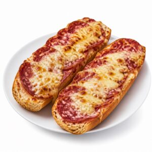 Baguette mit Salami