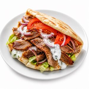 Gyros-Pita "griechische Art"
