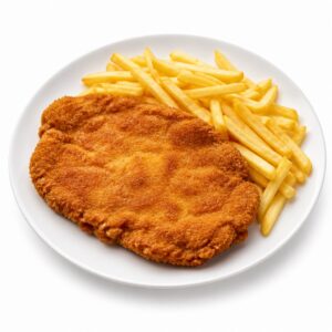 Wiener Art mit Pommes