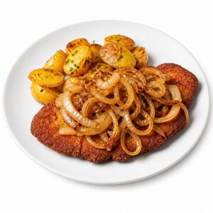 Zwiebelschnitzel